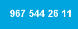 967 544 26 11